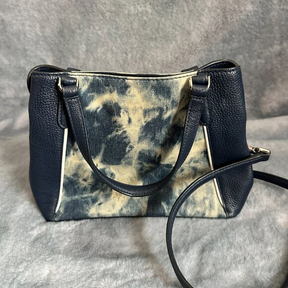 ♠️ Kate Spade RARE Denim Crossbody Tote - Picture 3 of 7
